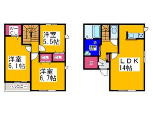 Ｋ＆Ｍの物件間取画像